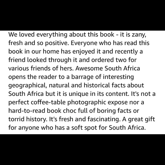 Book NWT - Awesome South Africa new hard bound book.  Wrapped in cellophane wrap - Picture 4 of 4